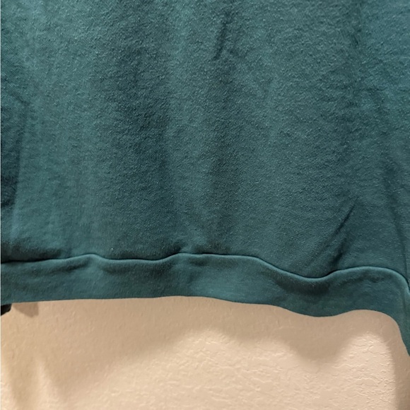 Madewell Woman’s Green Crew Neck Pullover  Sweatshirt size S - Picture 4 of 5